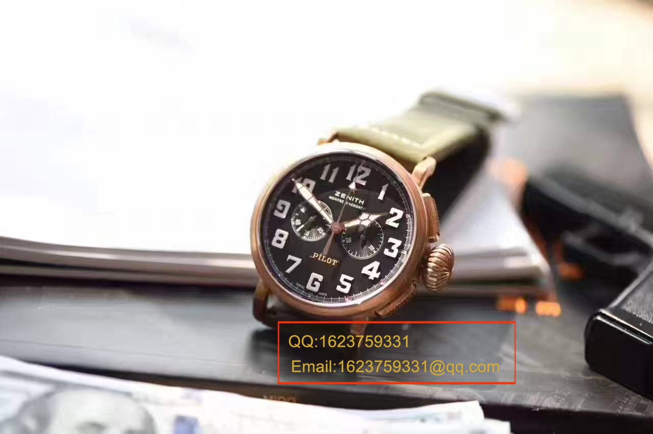 【XF厂一比一超A高仿手表】真力时飞行员系列29.2430.4069/21.C800腕表 / ZSL030