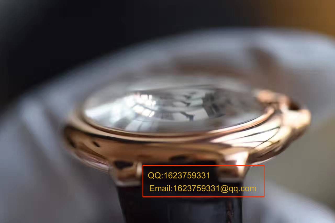 【独家视频测评V6一比一超A高仿手表】卡地亚蓝气球系列W6900456大号36毫米女士机械腕表 / KAF092
