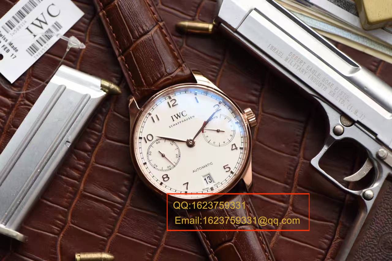 【独家视频评测】【ZF厂顶级一比一复刻手表】万国葡萄牙计时系列IW500701腕表（万国七日链） / WG230