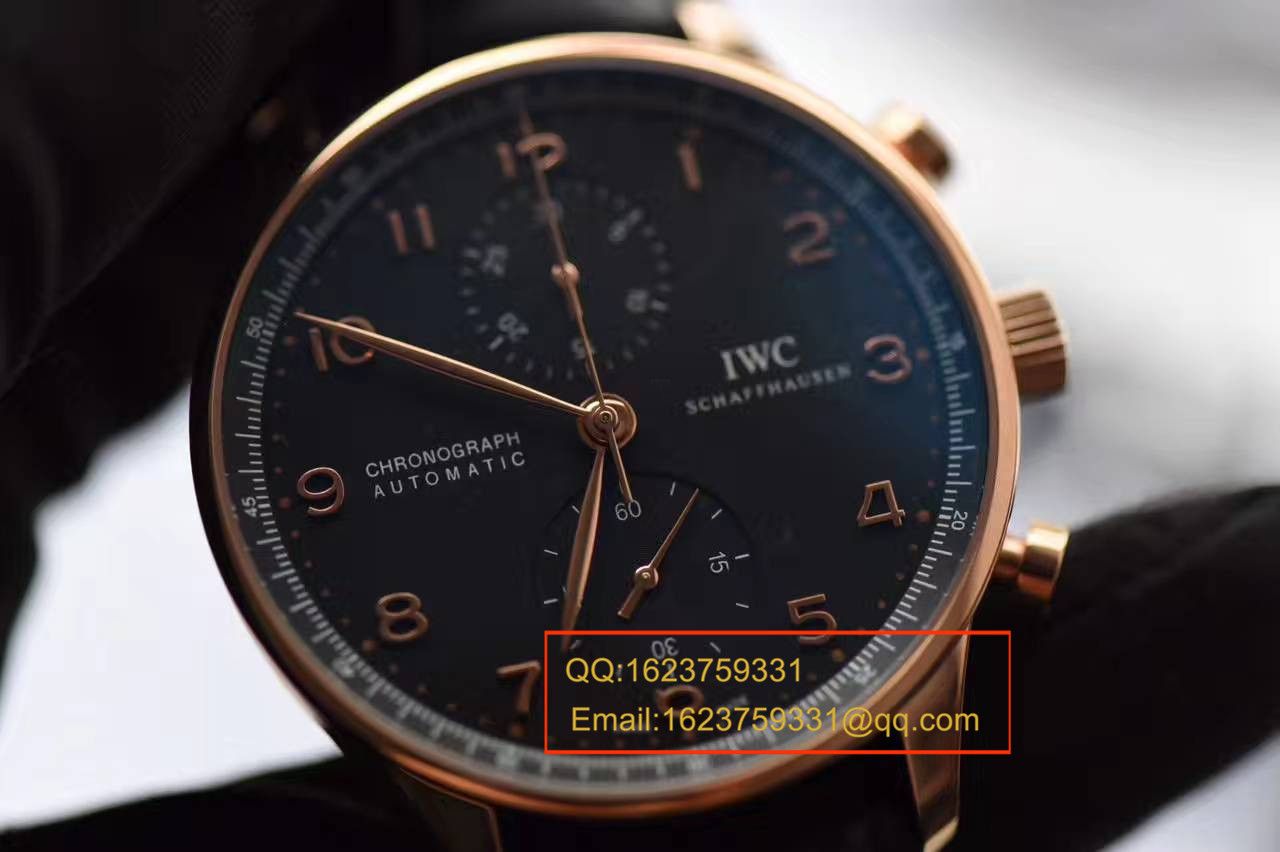 【YL厂V7版本一比一超A高仿手表】万国IWC葡萄牙计时系列IW371415腕表 / WG303