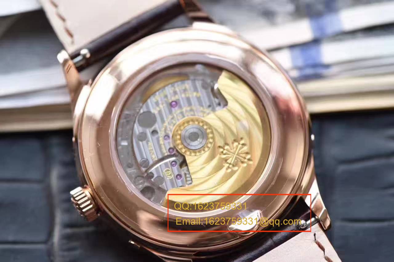 【台湾厂一比一顶级高仿手表】百达翡丽复杂功能计时系列5396R 玫瑰金腕表 / BDBD169