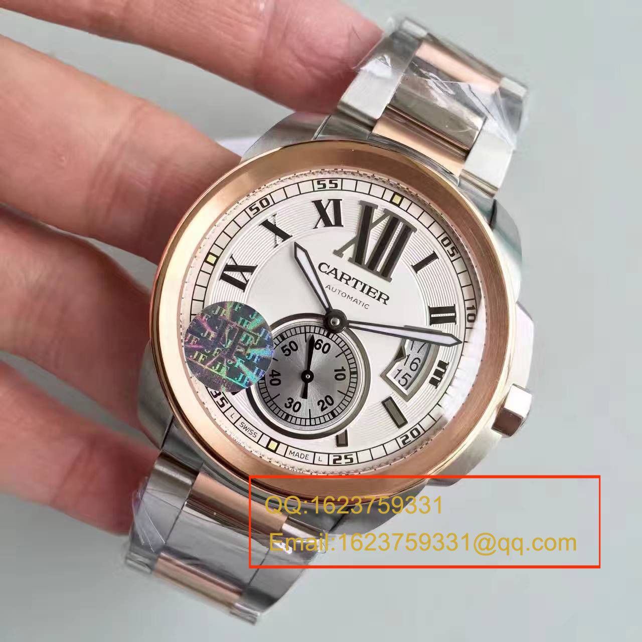 【JF厂一比一超A精仿手表】卡地亚卡历博 系列W7100036腕表 / KDY012
