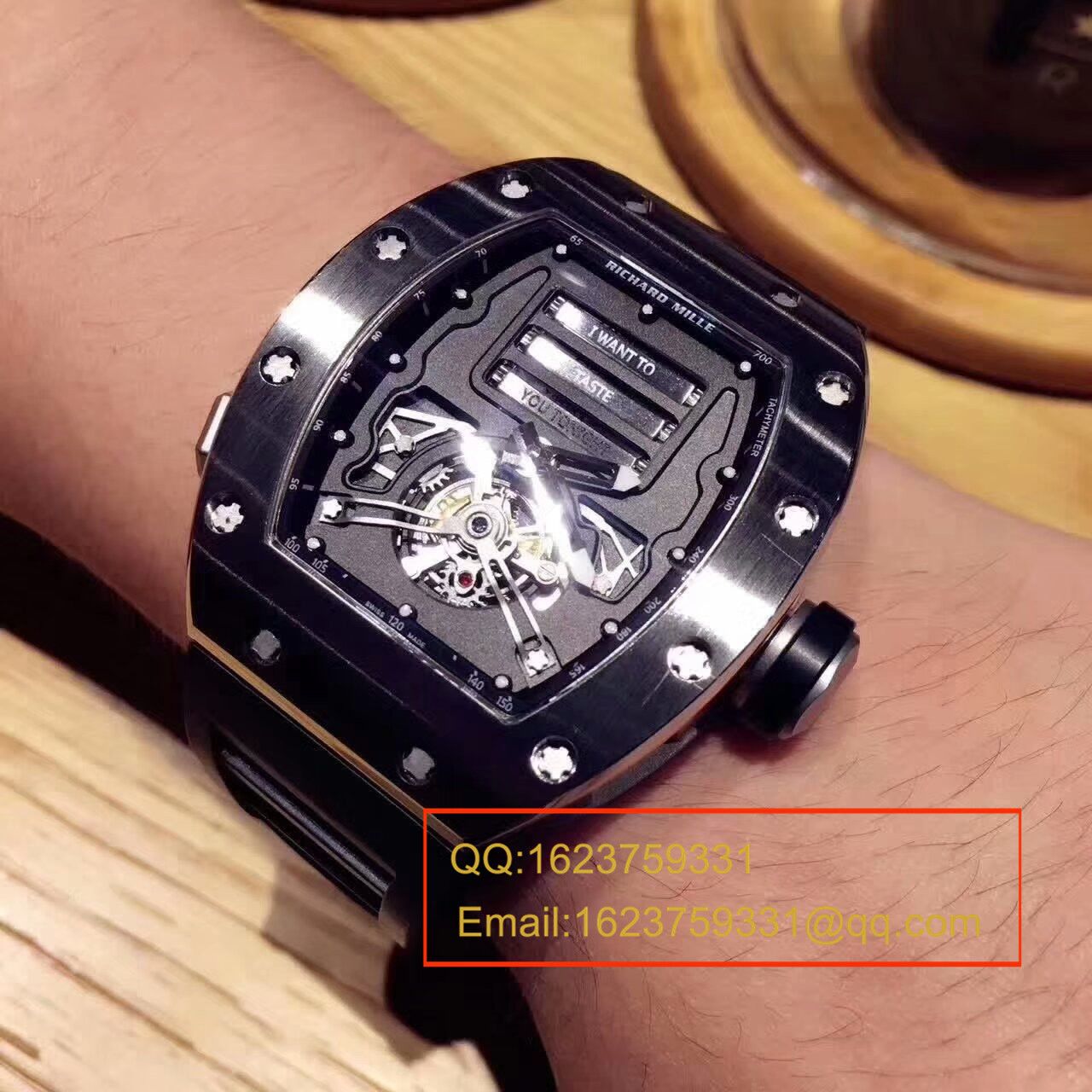 【RM一比一超A高仿手表】理查德.米勒男士系列RM 69Ti情色腕表 / RM 69Ti