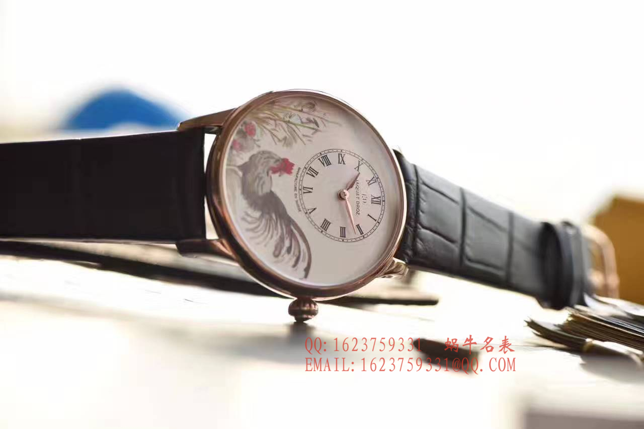 【顶级复刻手表】雅克德罗时分小针盘系列J005013216腕表 / YD006