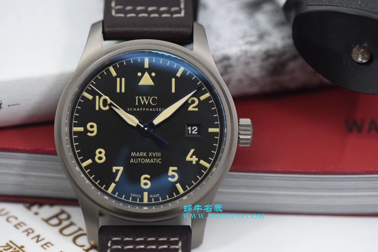 【GS一比一顶级复刻手表】万国表飞行员系列马克18钛金属IW327006腕表 / WG170
