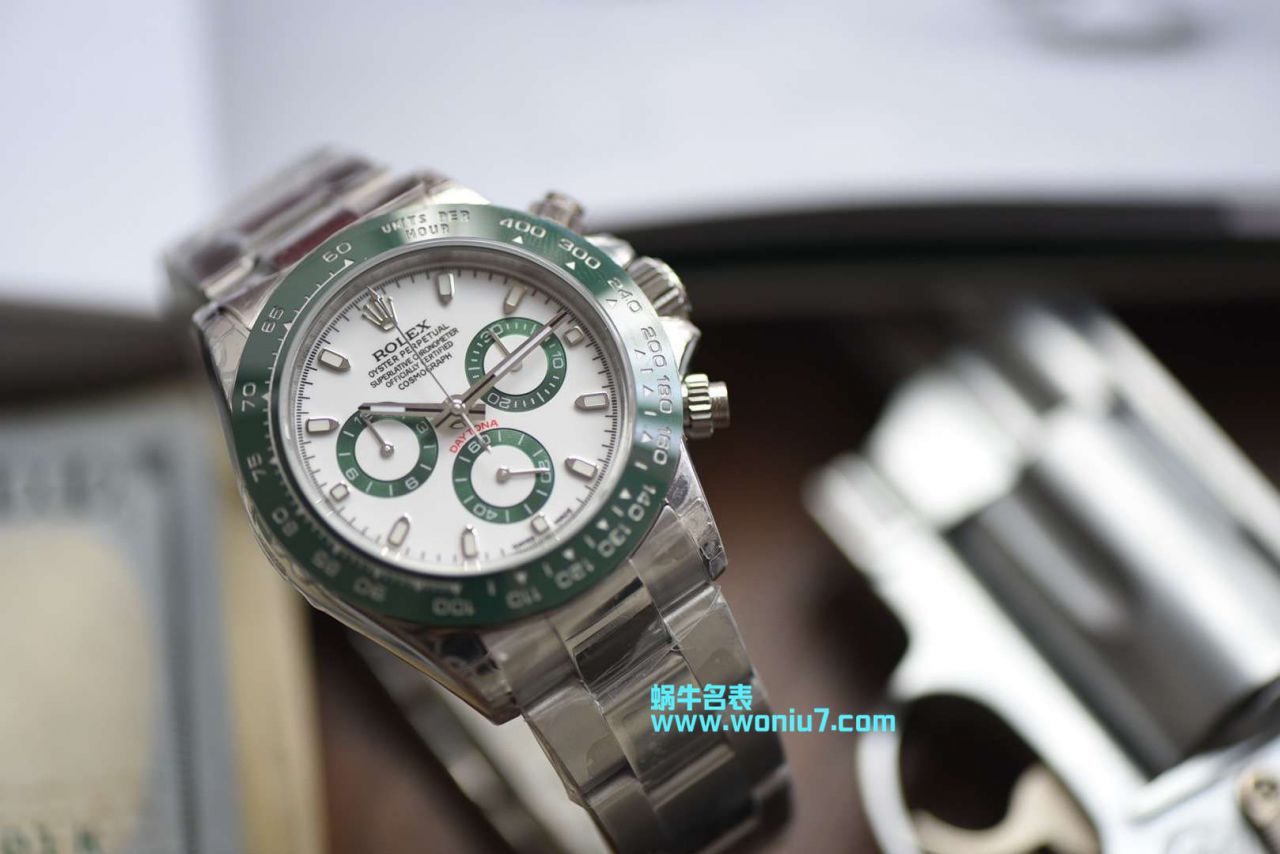 【台湾厂一比一超A高仿手表】劳力士迪通拿绿圈～最高品质 / R242