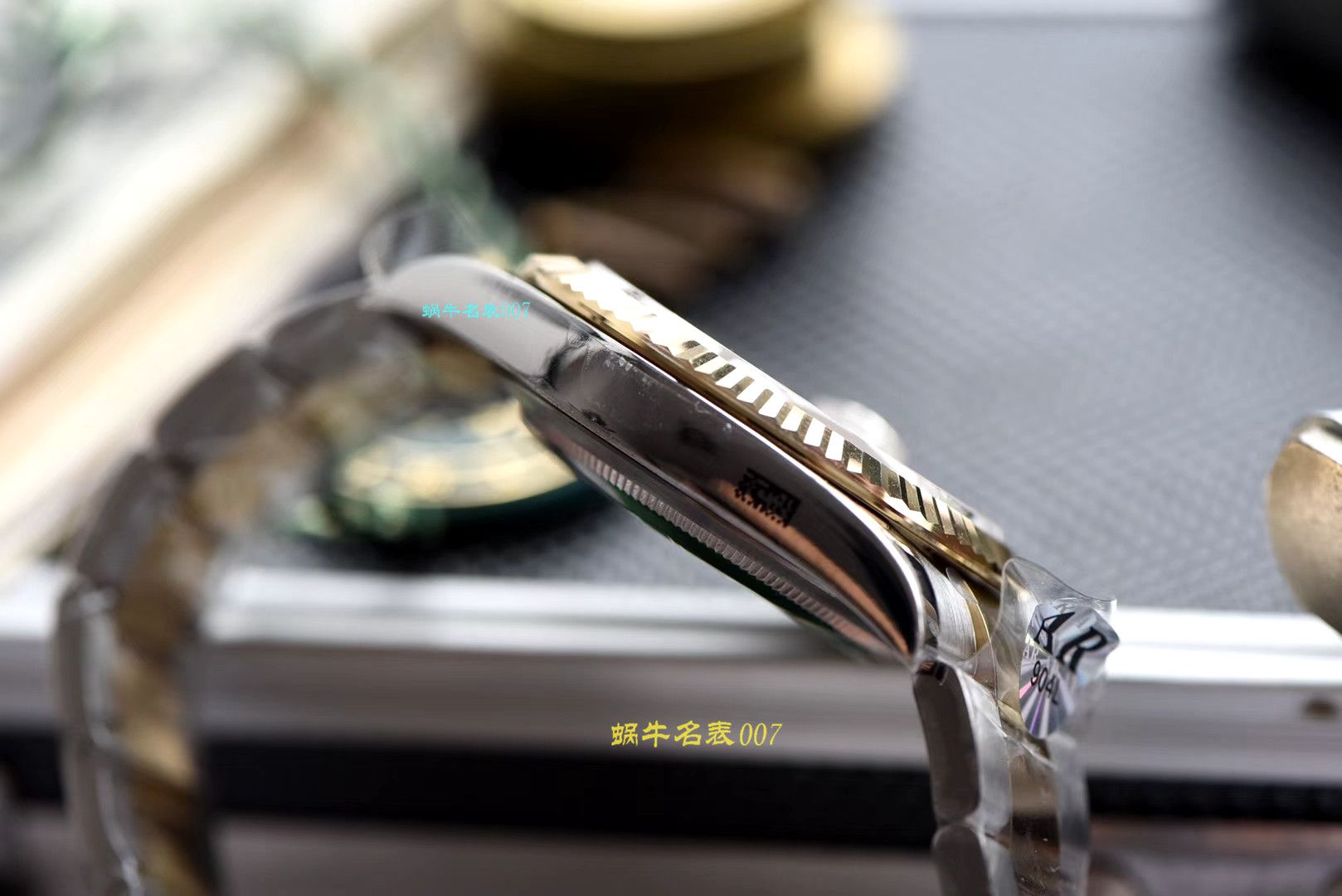 【视频评测AR厂一比一复刻劳力士日志手表】复刻的手表劳力士日志型系列116333-72213香槟盘腕表 / R320