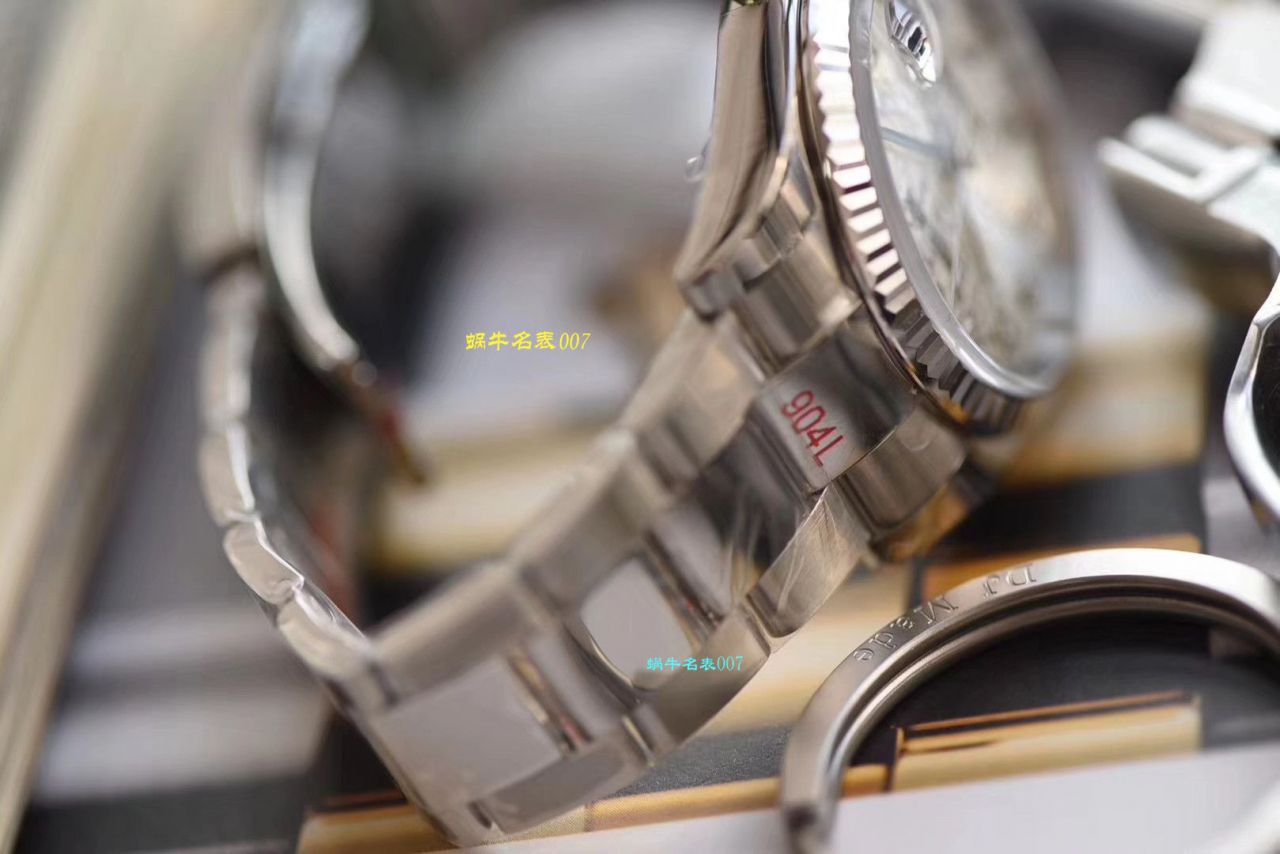 【视频评测仿劳力士男表价格】DJ厂电脑纹面劳力士日志型36系列m116234-0122腕表 / R329