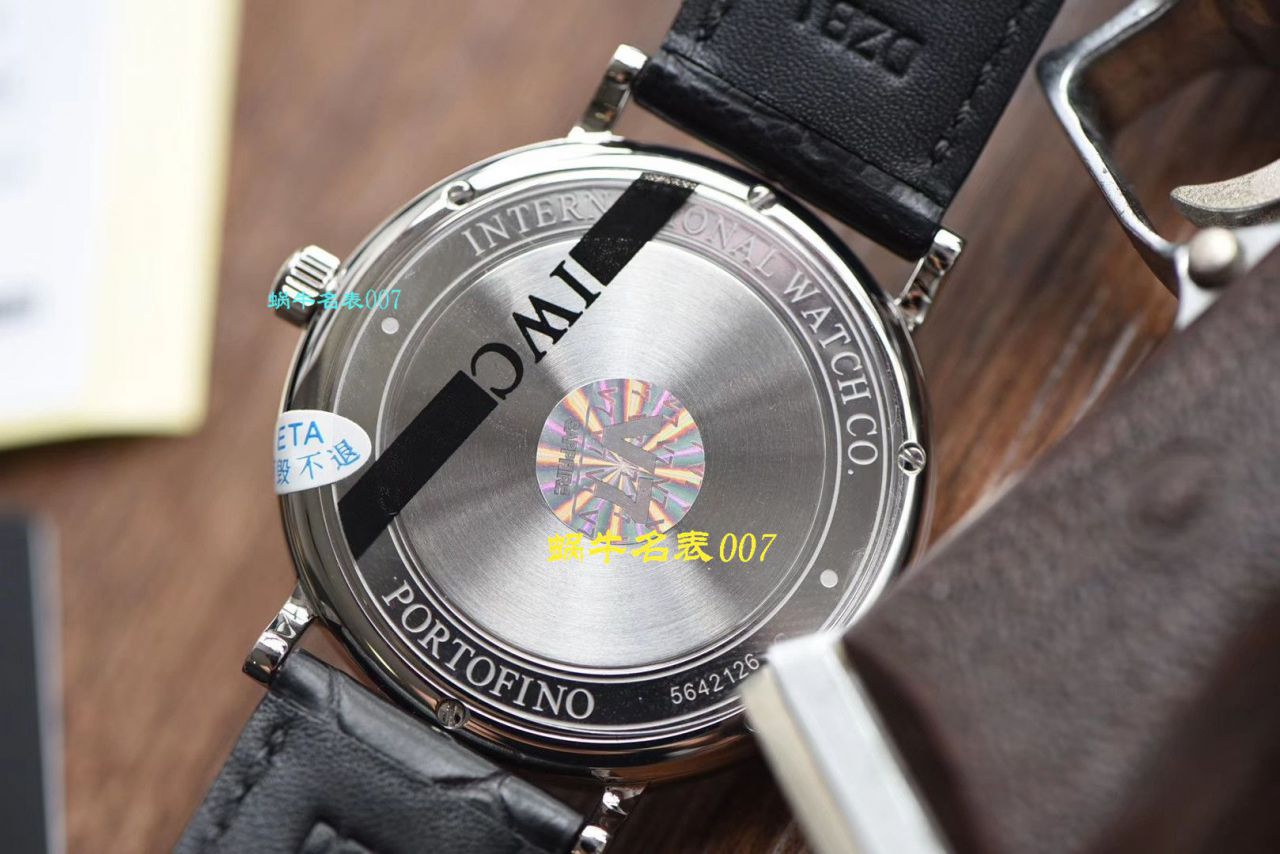 【视频评测V7厂IWC复刻手表】万国表柏涛菲诺系列IW356502腕表 / WG390