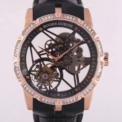 【BBR厂Roger Dubuis复刻仿表】罗杰杜彼EXCALIBUR（王者系列）系列RDDBEX0404陀飞轮腕表价格报价