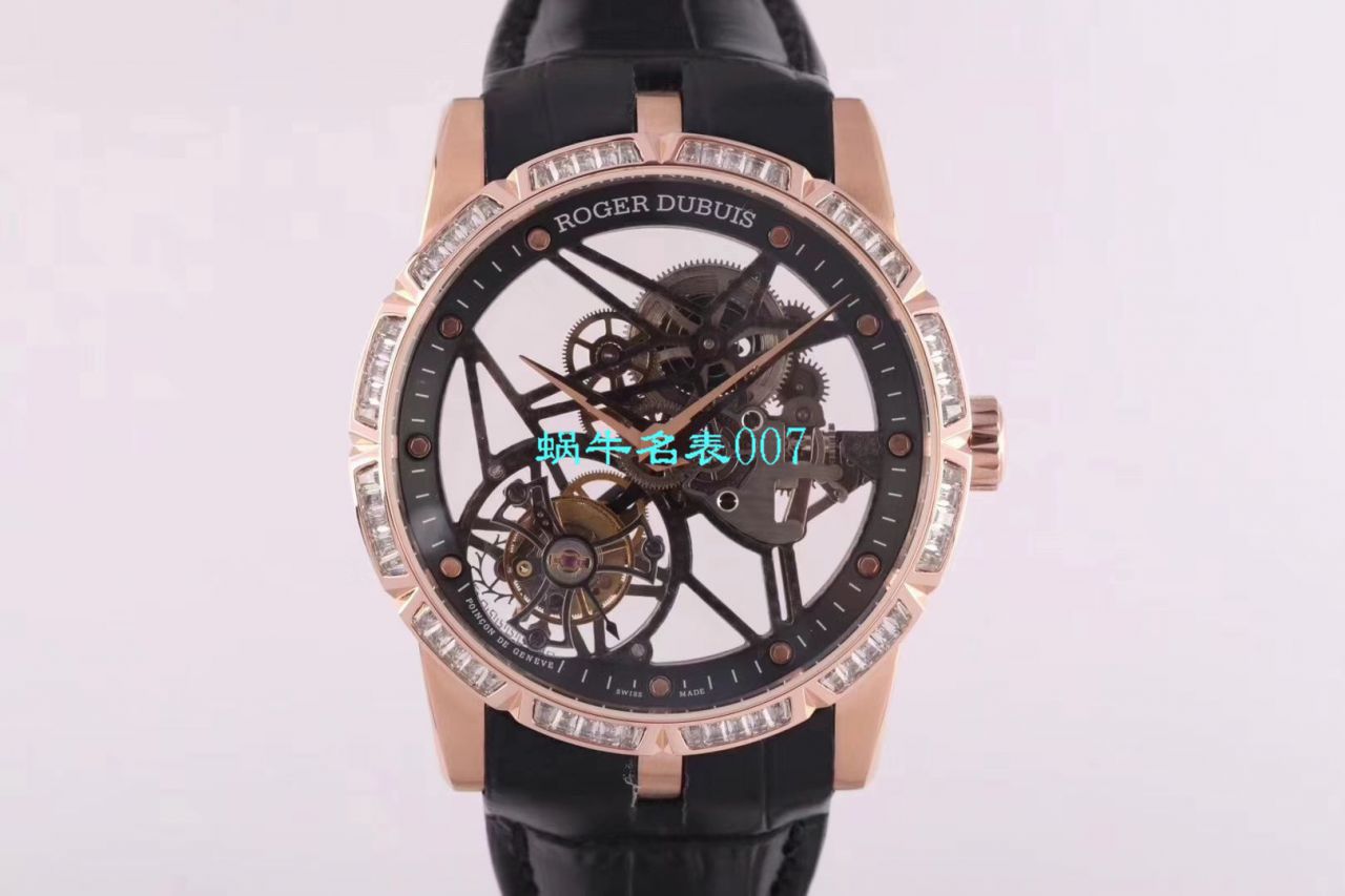 【BBR厂Roger Dubuis复刻仿表】罗杰杜彼EXCALIBUR（王者系列）系列RDDBEX0404陀飞轮腕表 / LJ037