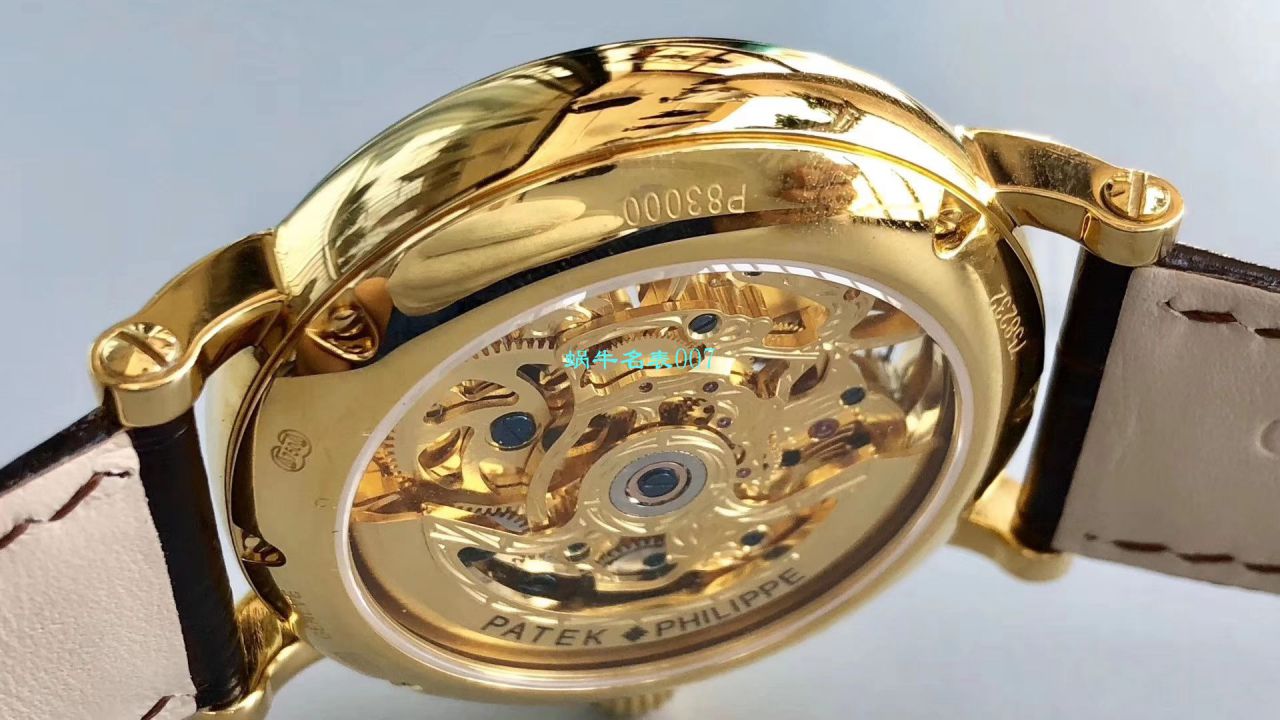 新品上市最新款 私人专属定制百达翡丽镂空陀飞轮手表