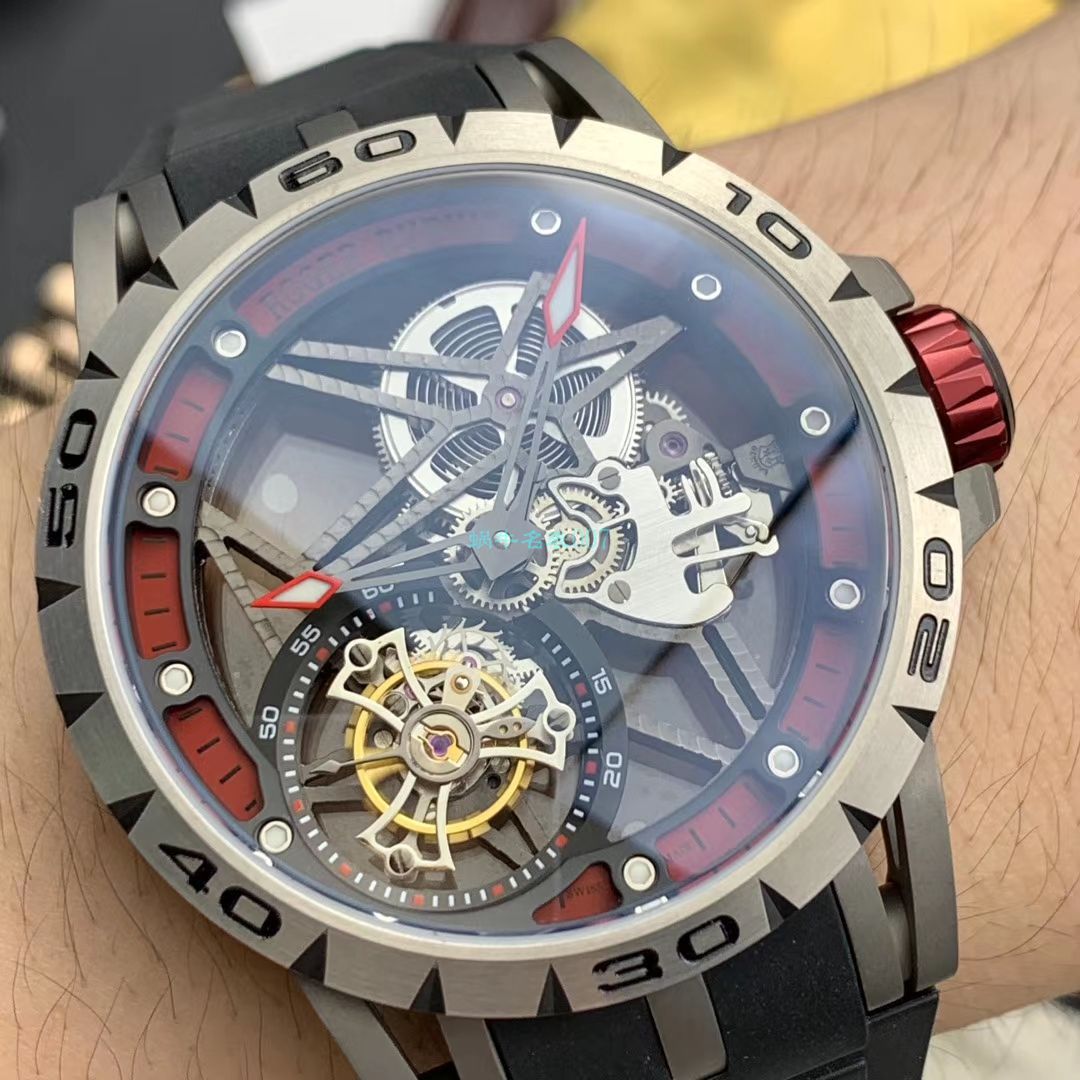 【视频评测】BBR厂顶级复刻陀飞轮Roger Dubuis罗杰杜彼王者系列RDDBEX0479腕表 / LJ068