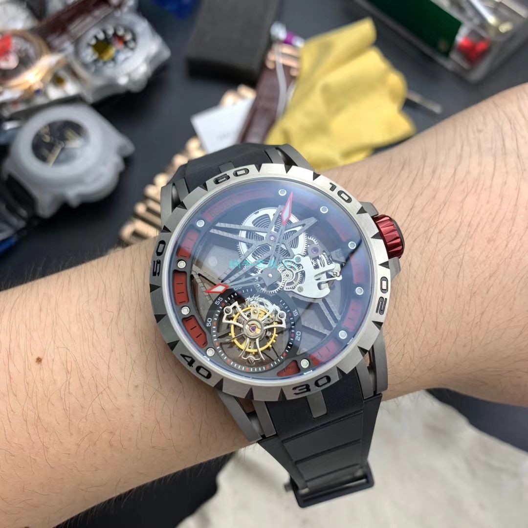 【视频评测】BBR厂顶级复刻陀飞轮Roger Dubuis罗杰杜彼王者系列RDDBEX0479腕表 / LJ068