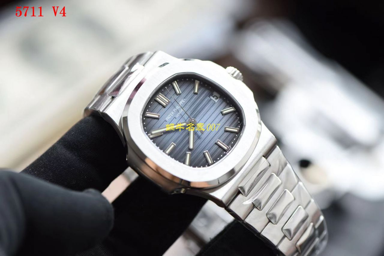 【视频评测PPF厂Patek Philippe复刻高仿表】百达翡丽Nautilus鹦鹉螺运动系列5711/1A-011 / BD276