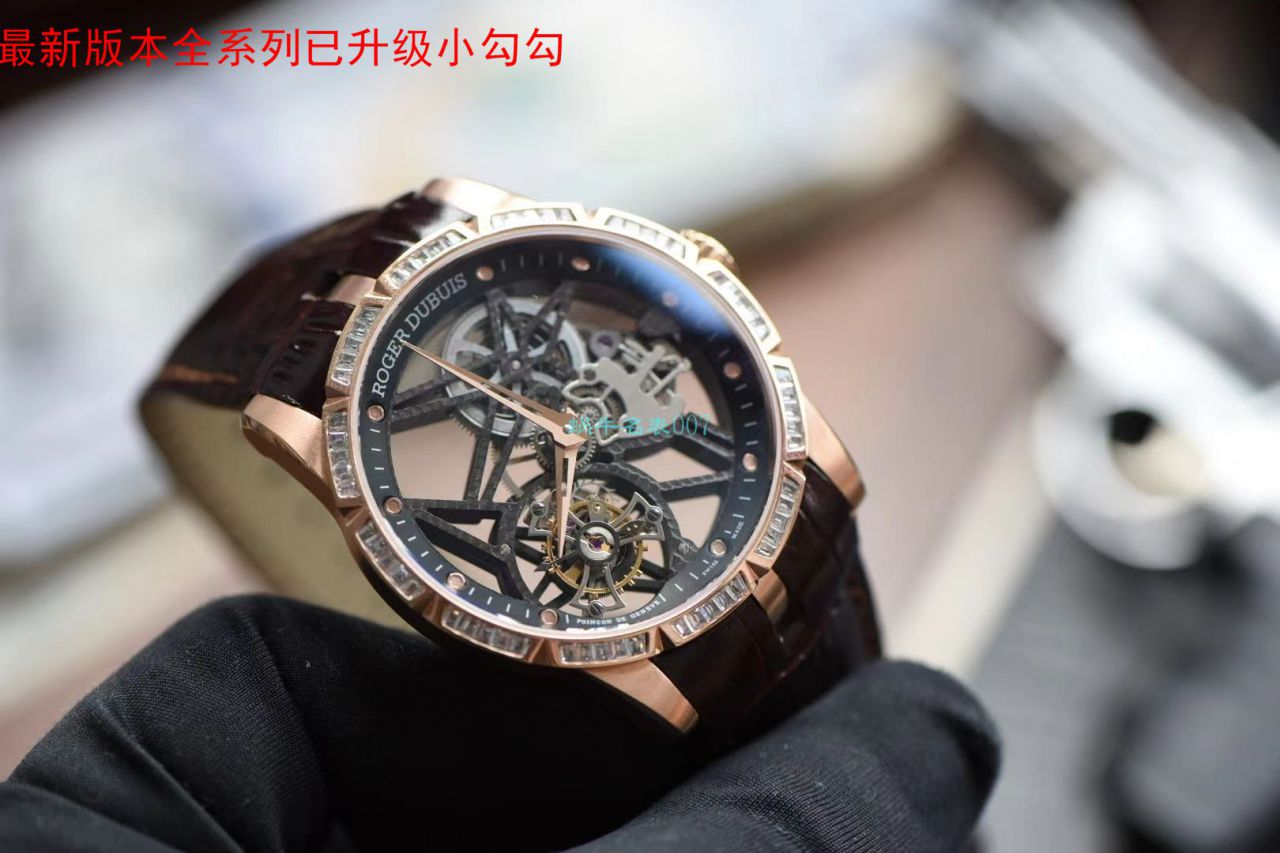 【BBR厂Roger Dubuis复刻仿表】罗杰杜彼EXCALIBUR（王者系列）系列RDDBEX0404陀飞轮腕表 / LJ037