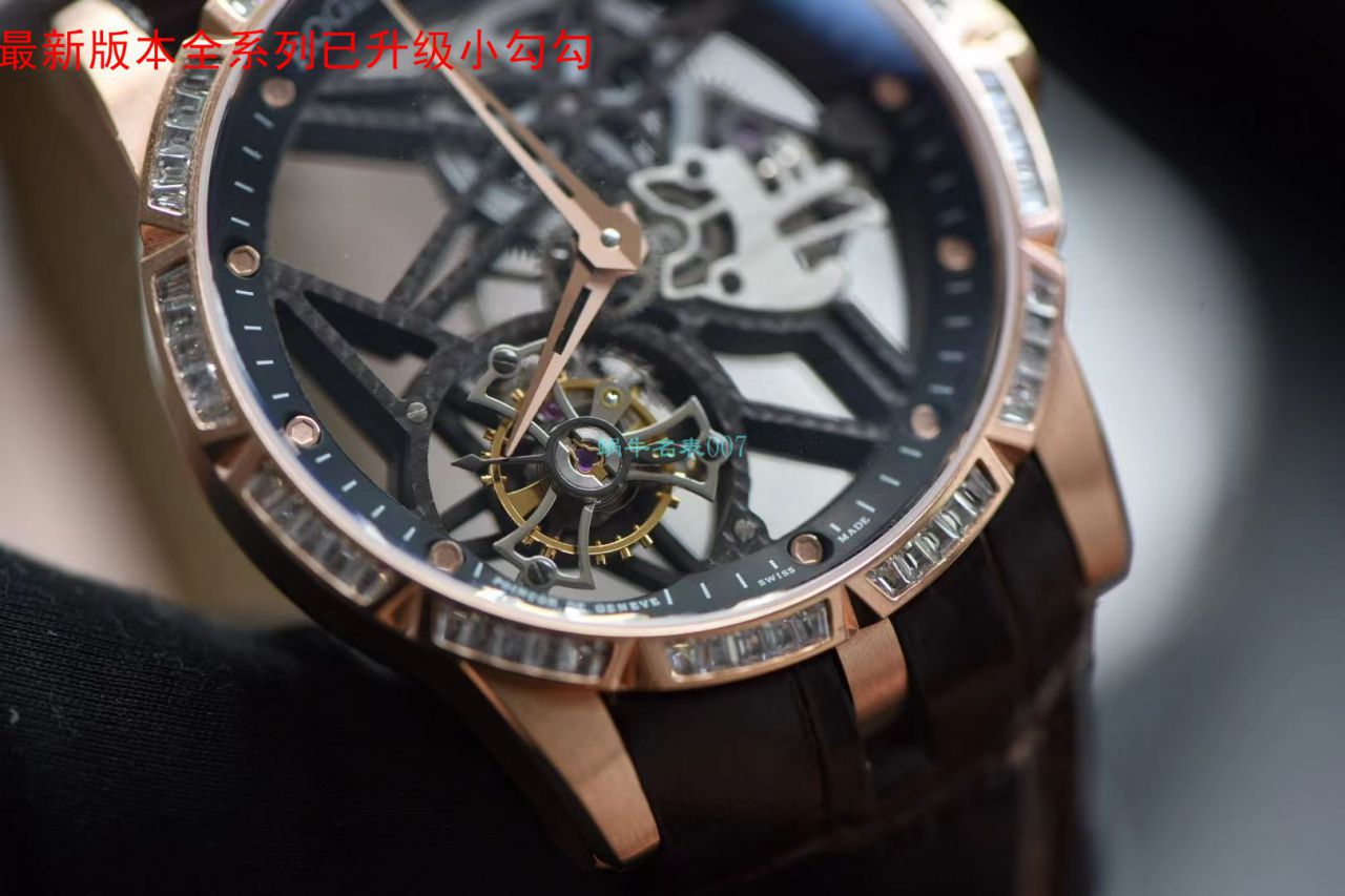 【BBR厂Roger Dubuis复刻仿表】罗杰杜彼EXCALIBUR（王者系列）系列RDDBEX0404陀飞轮腕表 / LJ037