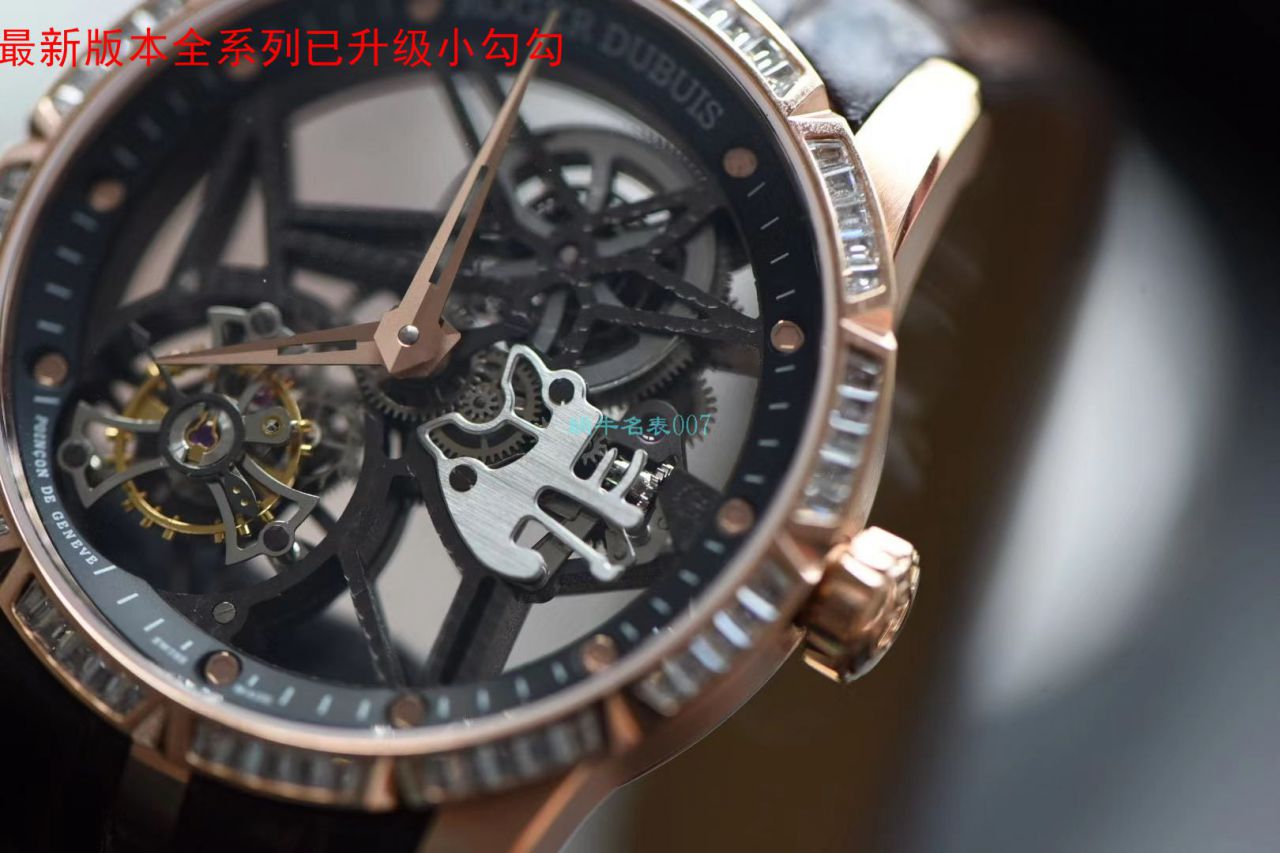 【BBR厂Roger Dubuis复刻仿表】罗杰杜彼EXCALIBUR（王者系列）系列RDDBEX0404陀飞轮腕表 / LJ037