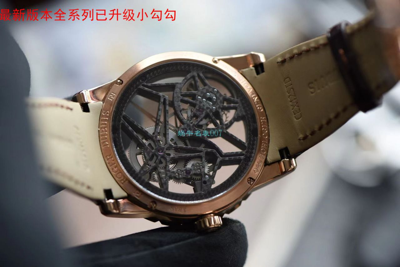 【BBR厂Roger Dubuis复刻仿表】罗杰杜彼EXCALIBUR（王者系列）系列RDDBEX0404陀飞轮腕表 / LJ037