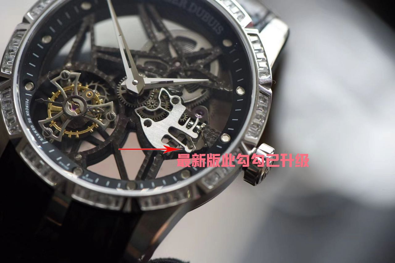 BBR厂V3全新升级版本罗杰杜彼ROGER DUBUIS王者系列陀飞轮RDDBEX0393、RDDBEX0392腕表 / LJ062