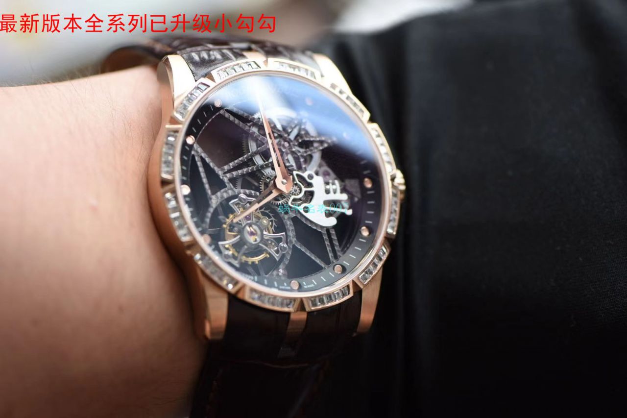 【BBR厂Roger Dubuis复刻仿表】罗杰杜彼EXCALIBUR（王者系列）系列RDDBEX0404陀飞轮腕表 / LJ037