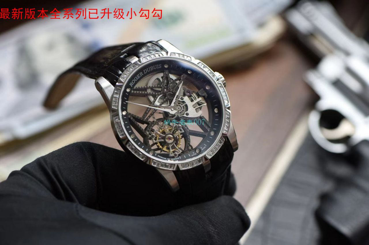 【BBR厂Roger Dubuis复刻仿表】罗杰杜彼EXCALIBUR（王者系列）系列RDDBEX0404陀飞轮腕表 / LJ037