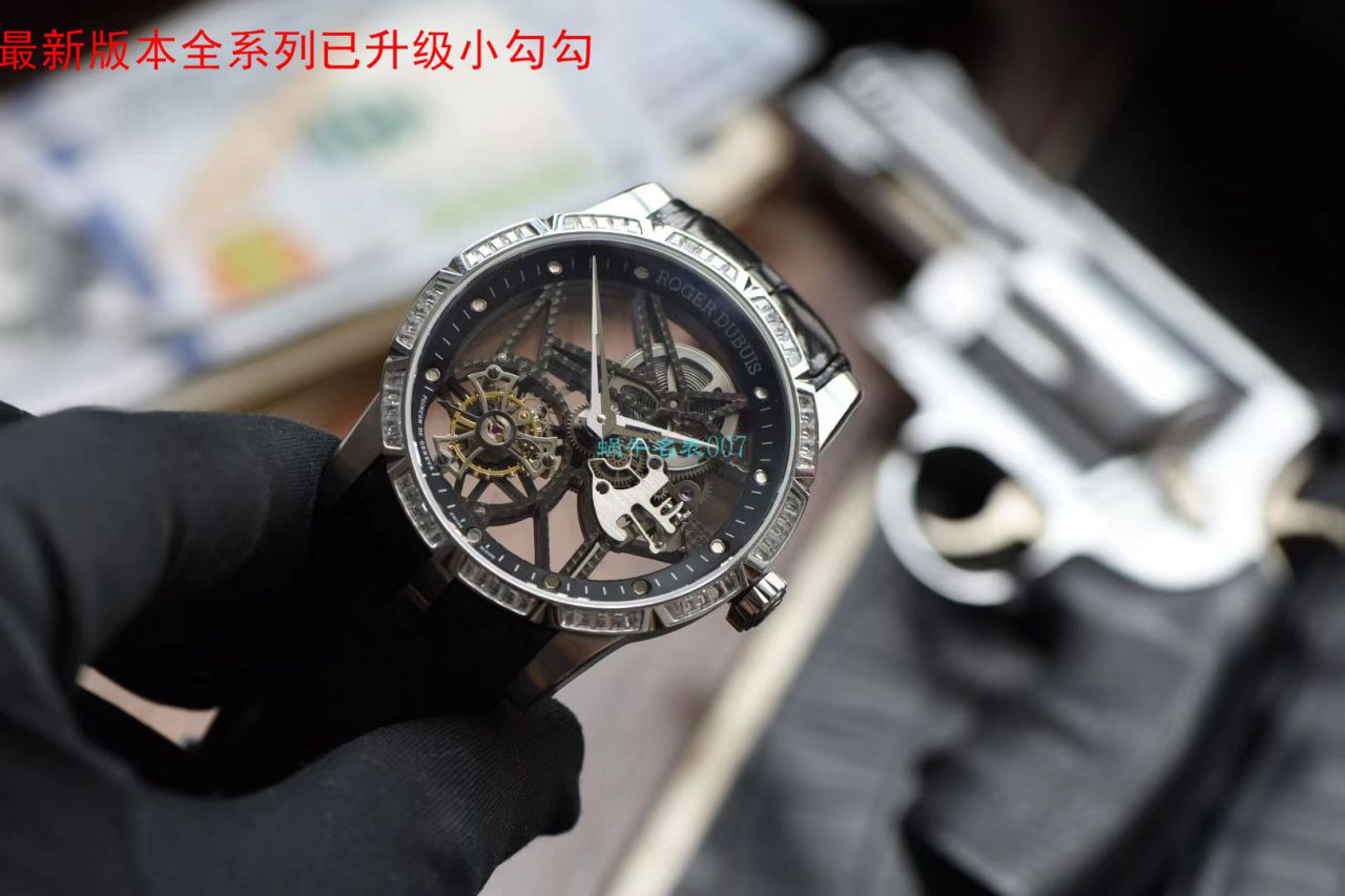 【BBR厂Roger Dubuis复刻仿表】罗杰杜彼EXCALIBUR（王者系列）系列RDDBEX0404陀飞轮腕表 / LJ037