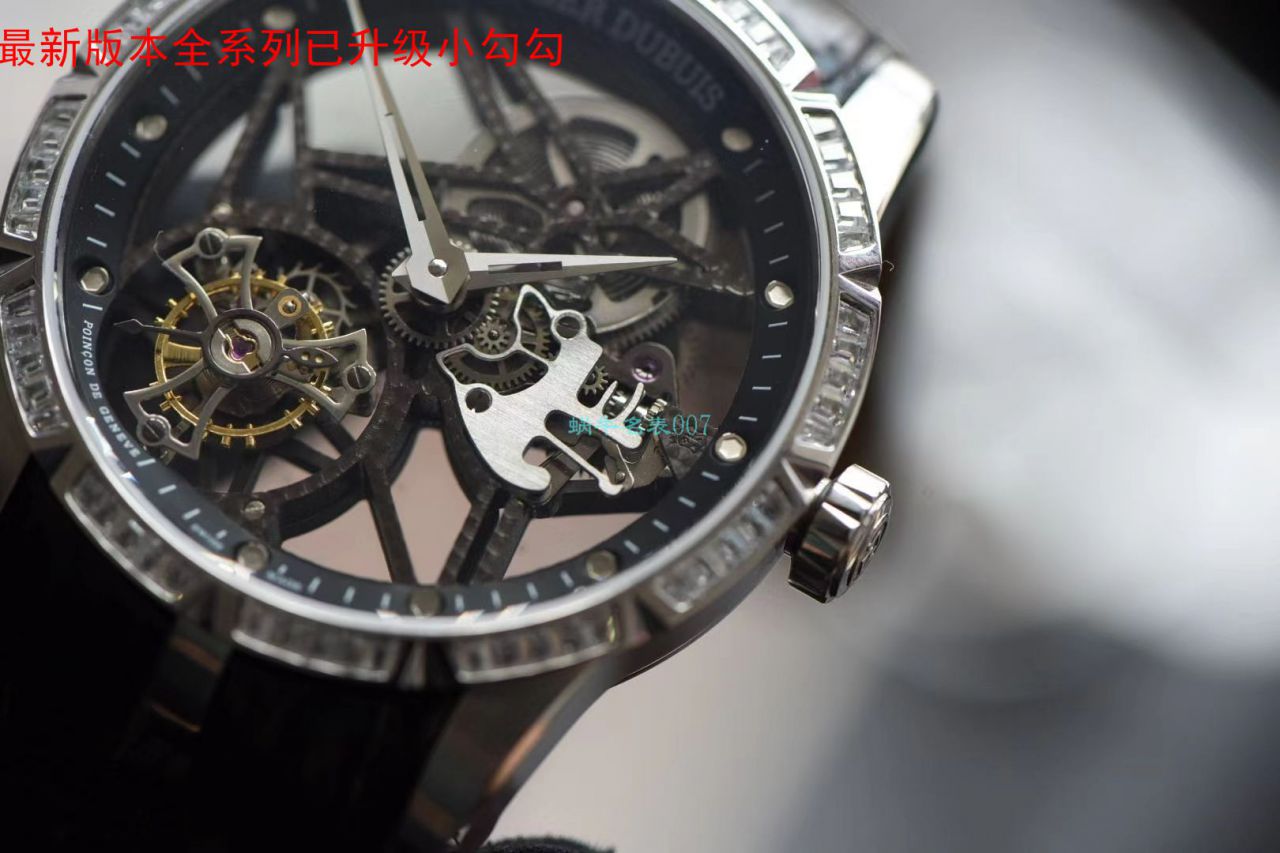 【BBR厂Roger Dubuis复刻仿表】罗杰杜彼EXCALIBUR（王者系列）系列RDDBEX0404陀飞轮腕表 / LJ037