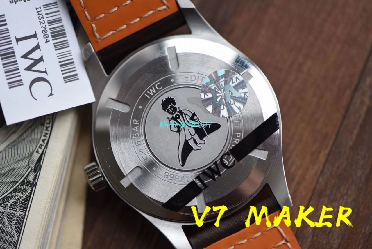 【视频评测】V7厂万国马克十八钢带款顶级复刻高仿IW327002腕表 / WG579
