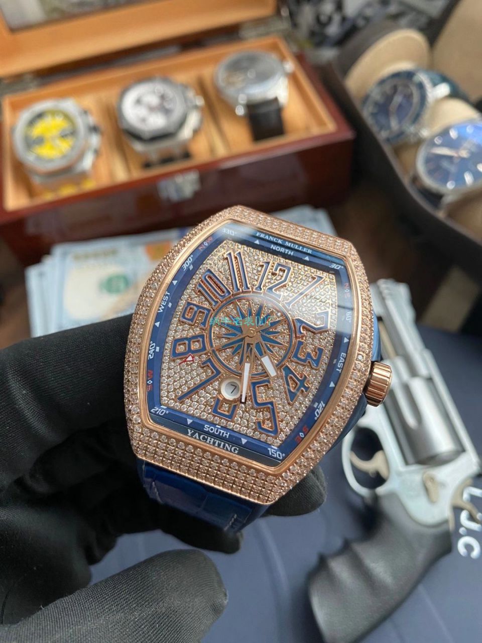 ABF厂法兰克穆勒Franck Muller YACHTING系列V45 1比1高仿手表 / FL081