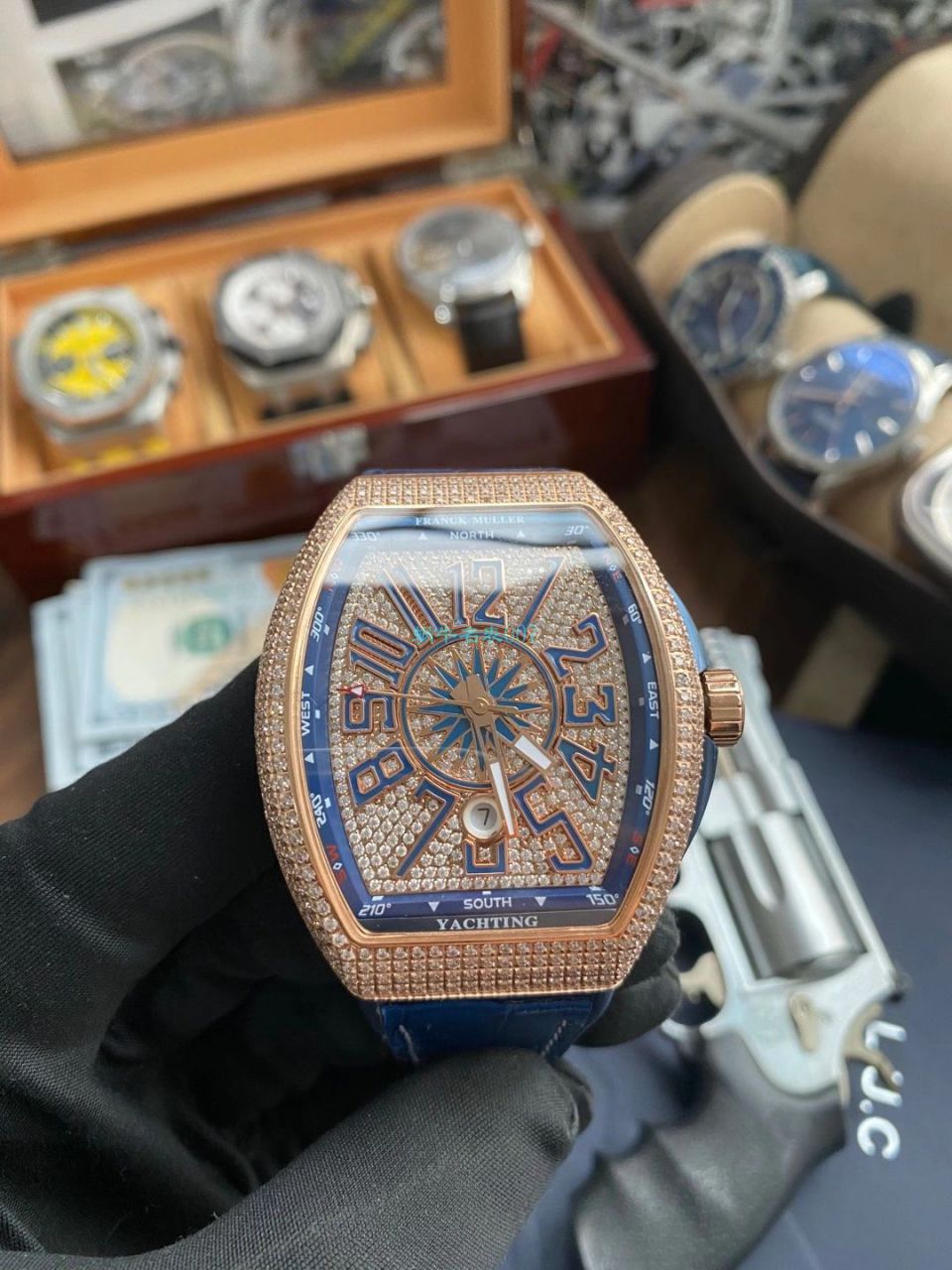 ABF厂法兰克穆勒Franck Muller YACHTING系列V45 1比1高仿手表 / FL081