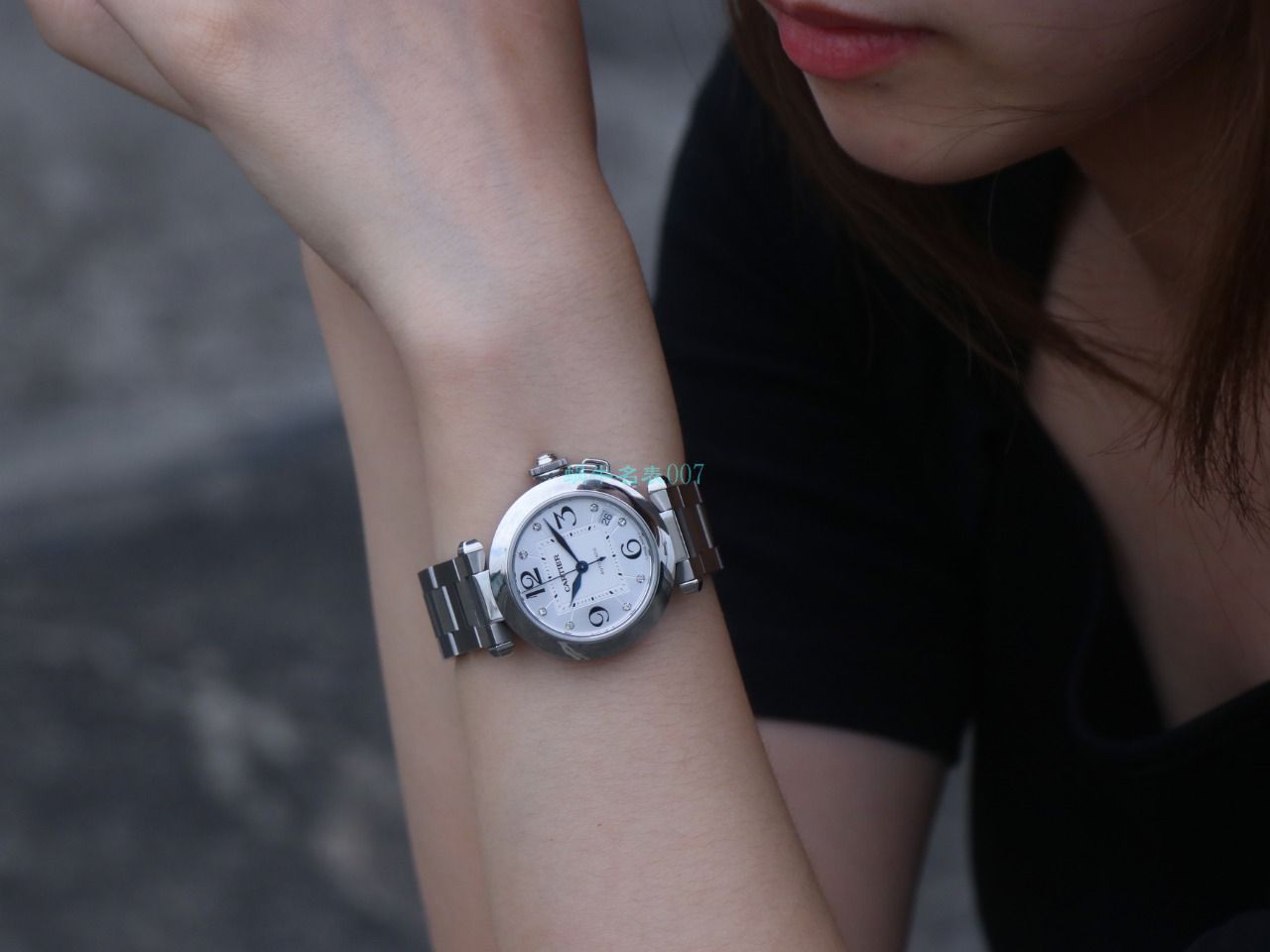 【高品质的复刻高仿手表】V9厂卡地亚帕莎女表W31074M7，W31075M7，WSPA0013腕表 / K319