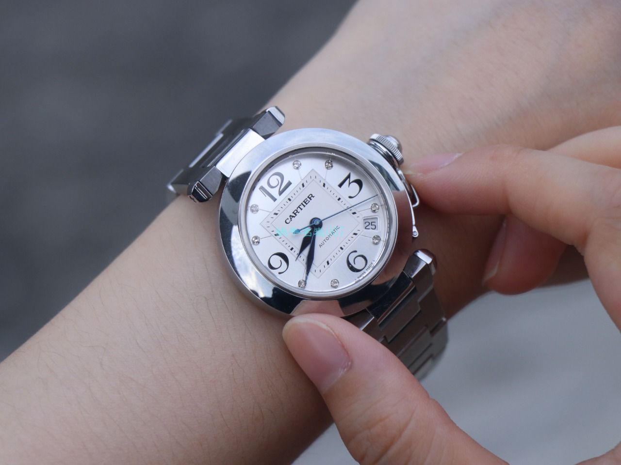 【高品质的复刻高仿手表】V9厂卡地亚帕莎女表W31074M7，W31075M7，WSPA0013腕表 / K319
