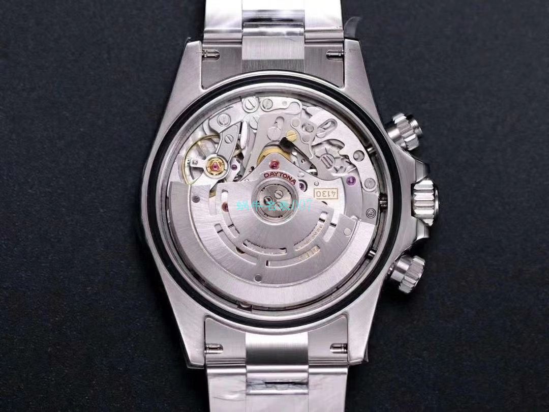 【视频评测】N厂V3劳力士迪通拿熊猫迪顶级复刻高仿手表m116500ln-0001腕表 / R656