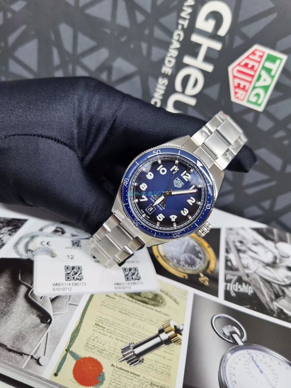 泰格豪雅TAG HEUER AUTAVIA渠道原单WBE5114.EB0173腕表 / TG110