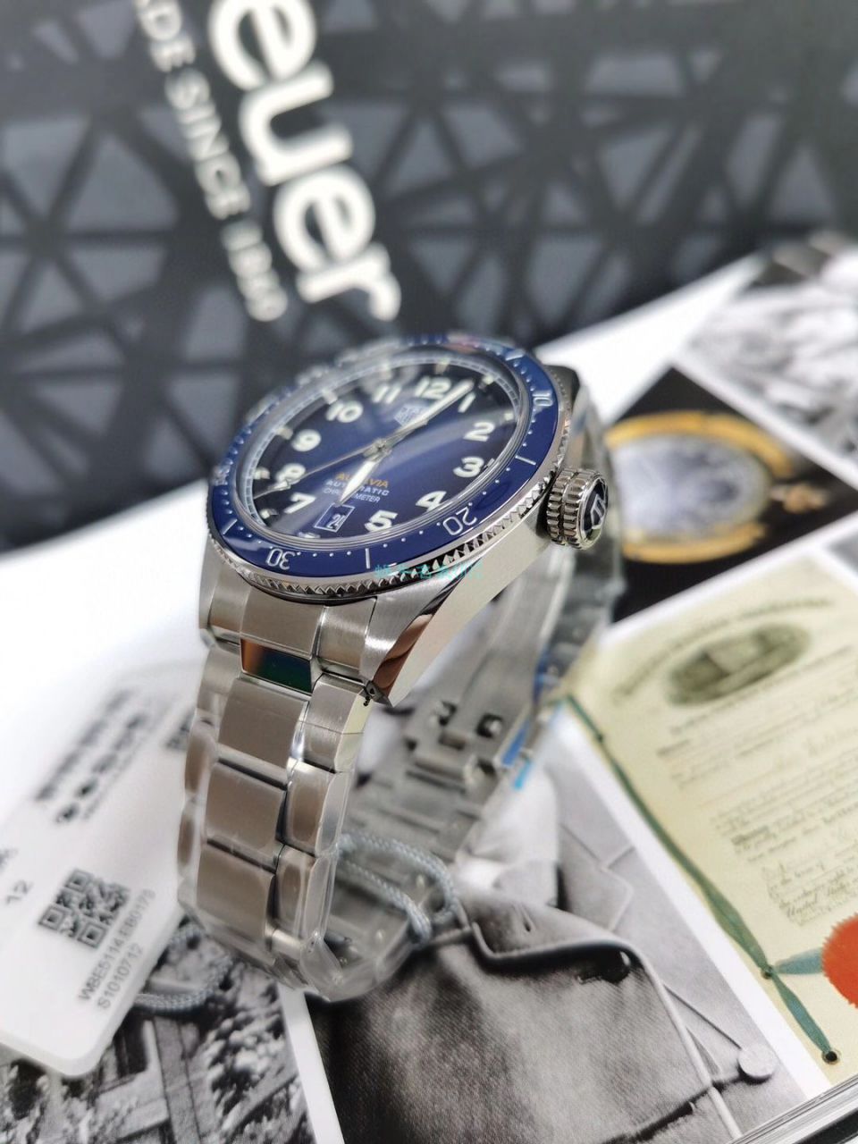 泰格豪雅TAG HEUER AUTAVIA渠道原单WBE5114.EB0173腕表 / TG110