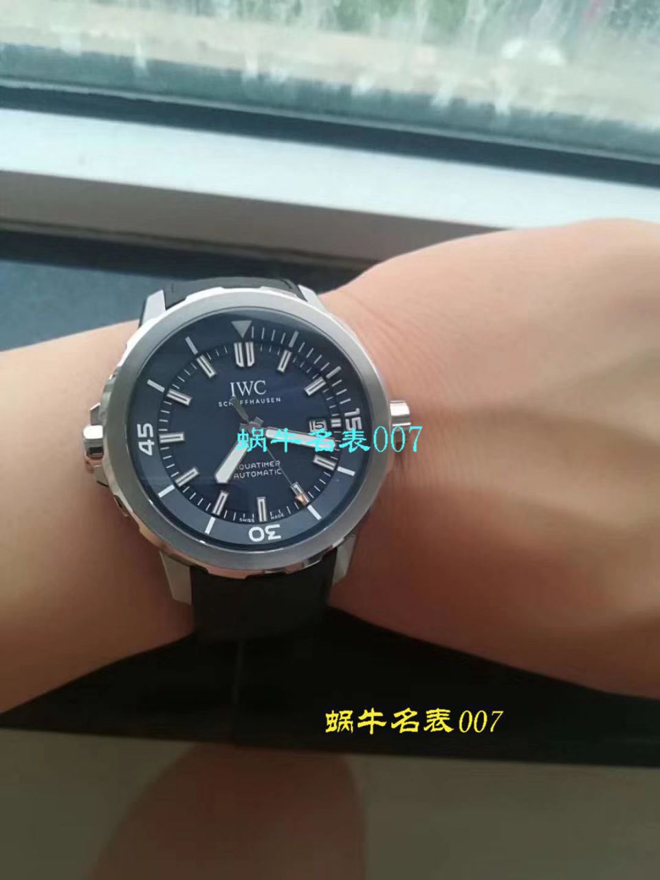 【视频评测V6厂蓝色字面完美升级】万国海洋时计1比1顶级复刻高仿手表IW329005腕表 / WG606