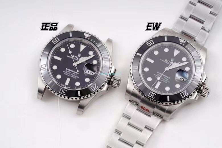 【视频评测】EW厂劳力士新款41无历水鬼超A顶级高仿手表m124060-0001腕表 / R690