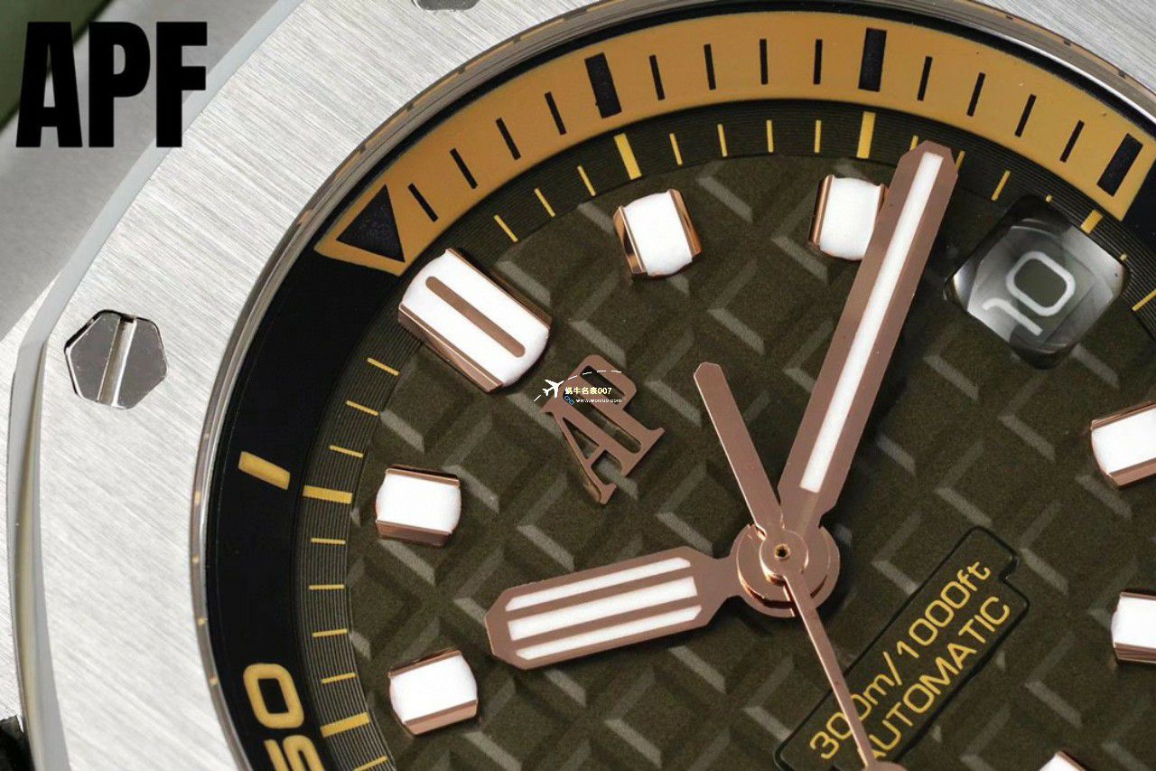APF厂一比一顶级复刻高仿手表爱彼皇家橡树离岸型15720ST.OO.A027CA.01四颜色腕表 / AP230