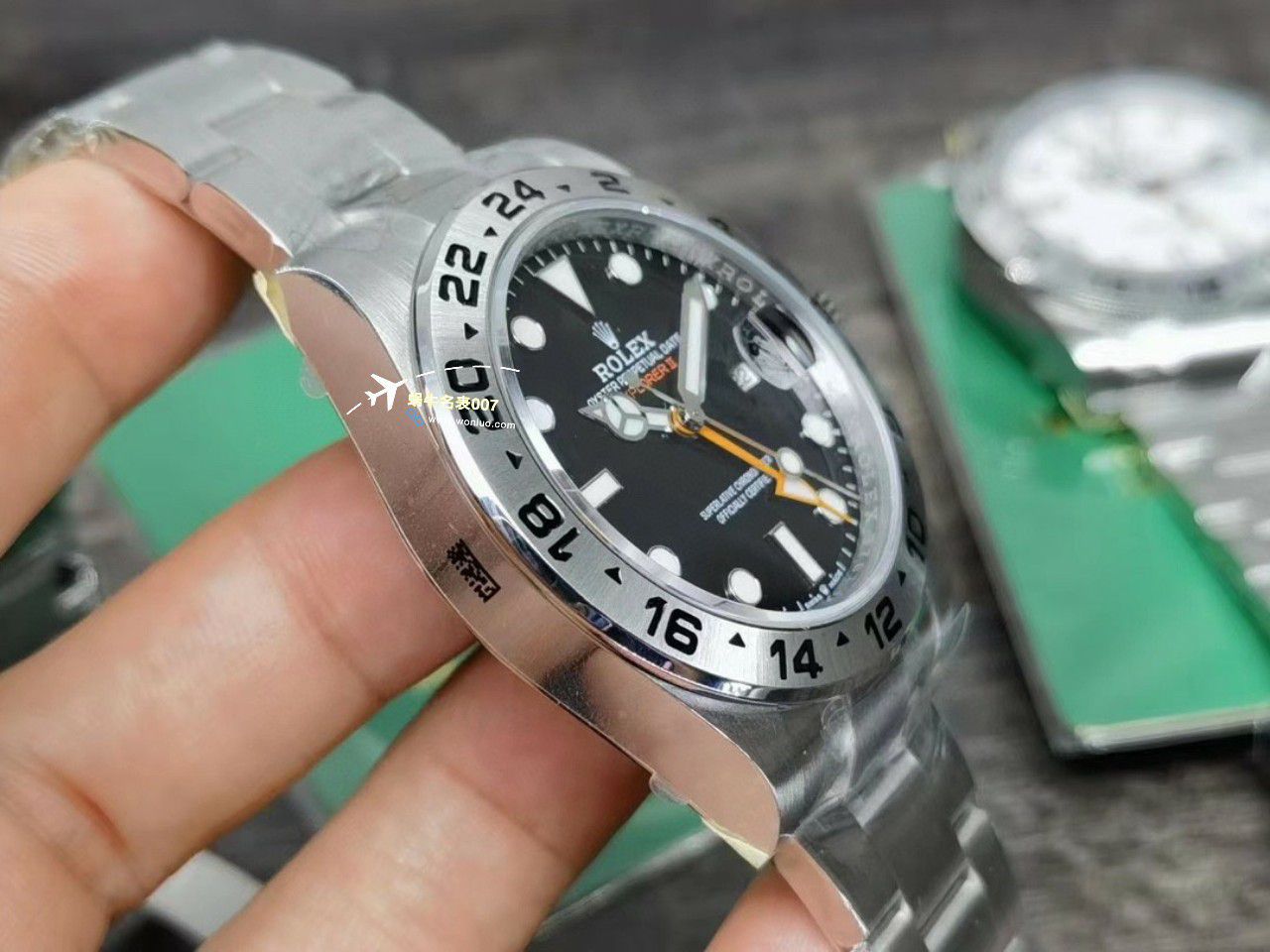 JVS一比一顶级复刻手表劳力士探险家二代高仿216570-77210和m216570-0001腕表 / R766