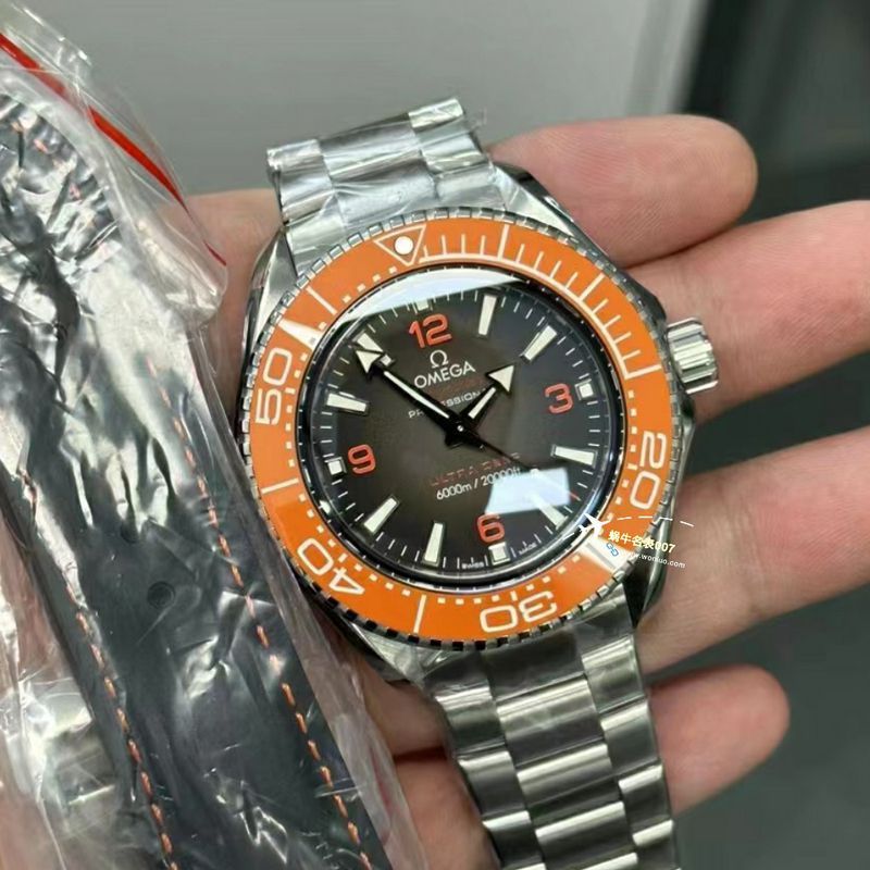 VS厂欧米茄海马6000米海王215.30.46.21.06.001一比一复刻高仿手表价格报价