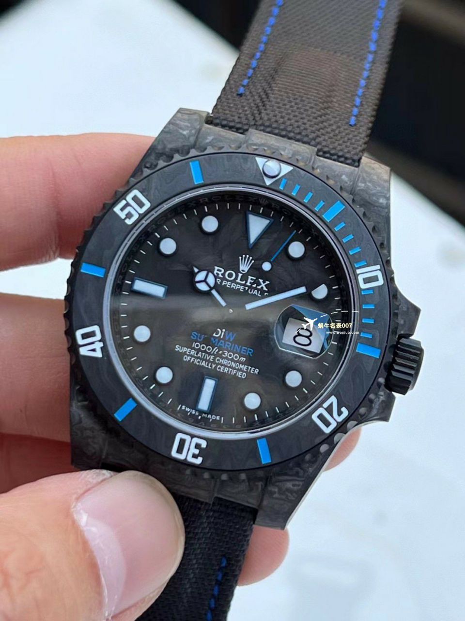 VS厂市场最高版本最新最轻劳力士Rolex碳纤维Carbon Sea-Dweller水鬼系列高仿腕表 / R789