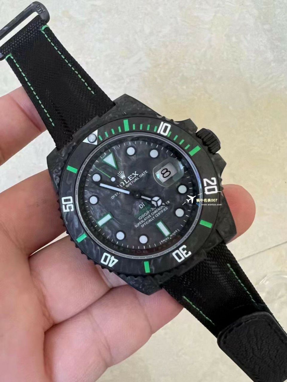 VS厂市场最高版本最新最轻劳力士Rolex碳纤维Carbon Sea-Dweller水鬼系列高仿腕表 / R789