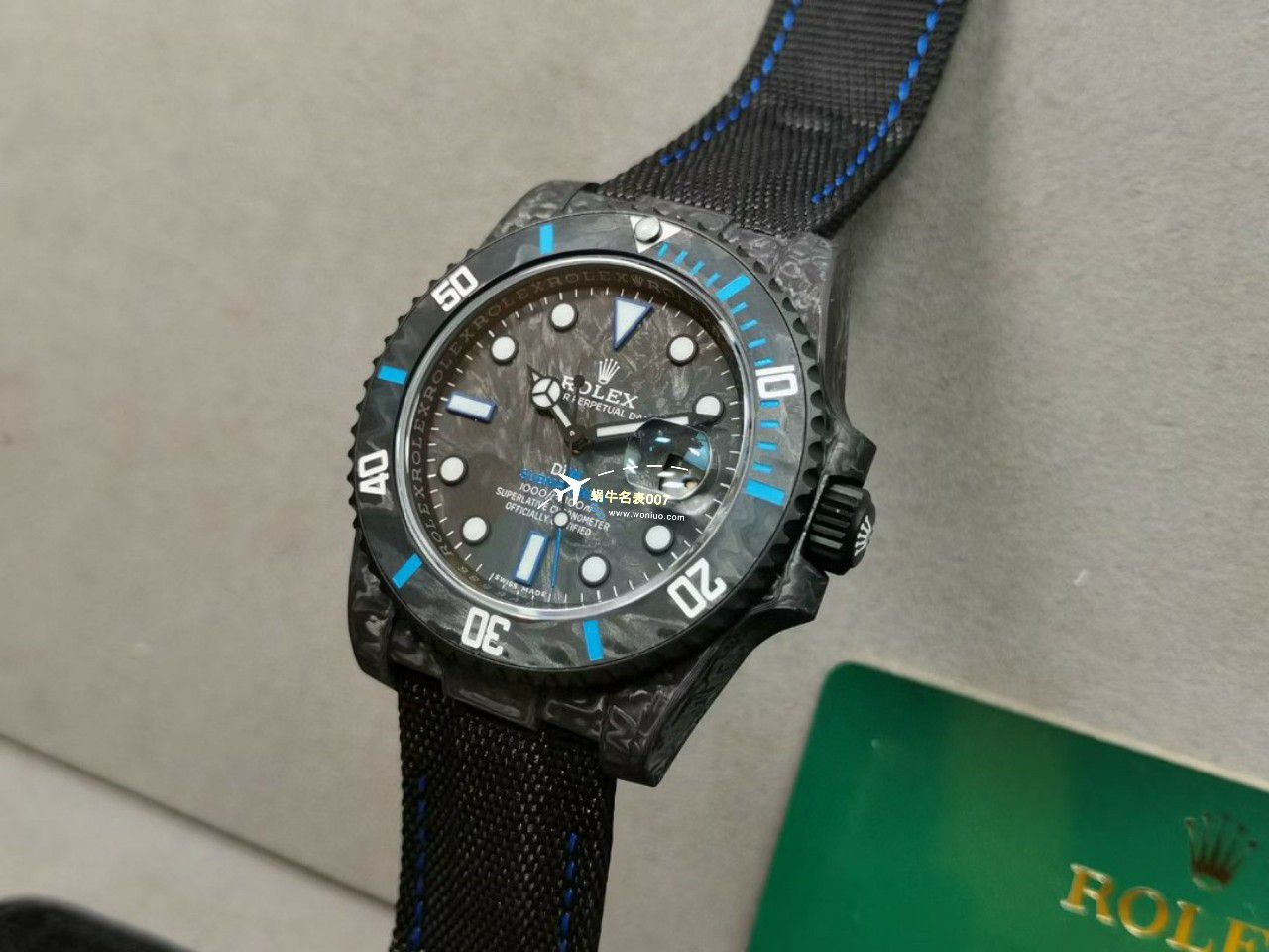 VS厂市场最高版本最新最轻劳力士Rolex碳纤维Carbon Sea-Dweller水鬼系列高仿腕表 / R789