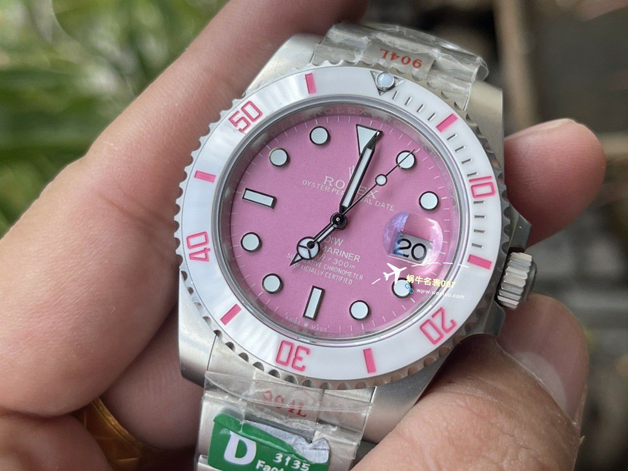 DIW Submariner PARAKEET 新品定制款劳力士SUB水鬼 / R791