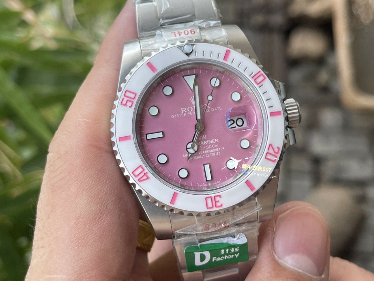 DIW Submariner PARAKEET 新品定制款劳力士SUB水鬼 / R791