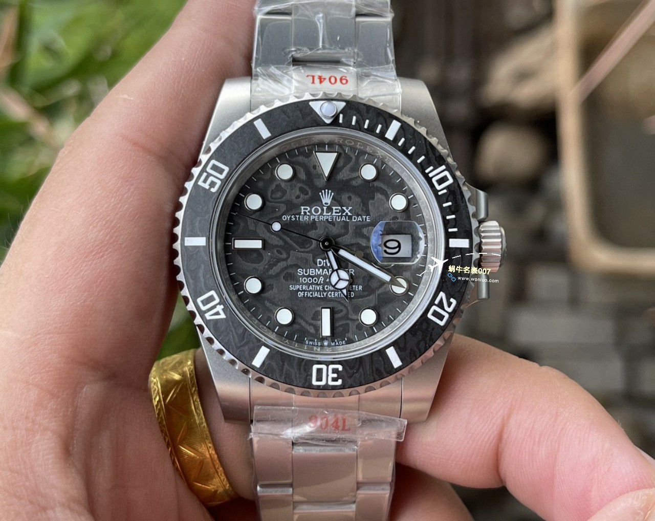 DIW Submariner PARAKEET 新品定制款劳力士SUB水鬼 / R791