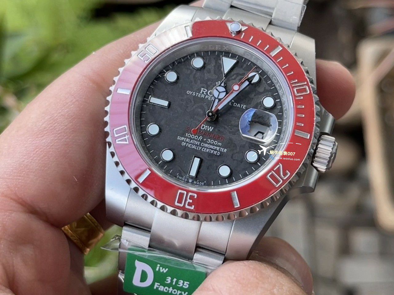 DIW Submariner PARAKEET 新品定制款劳力士SUB水鬼 / R791