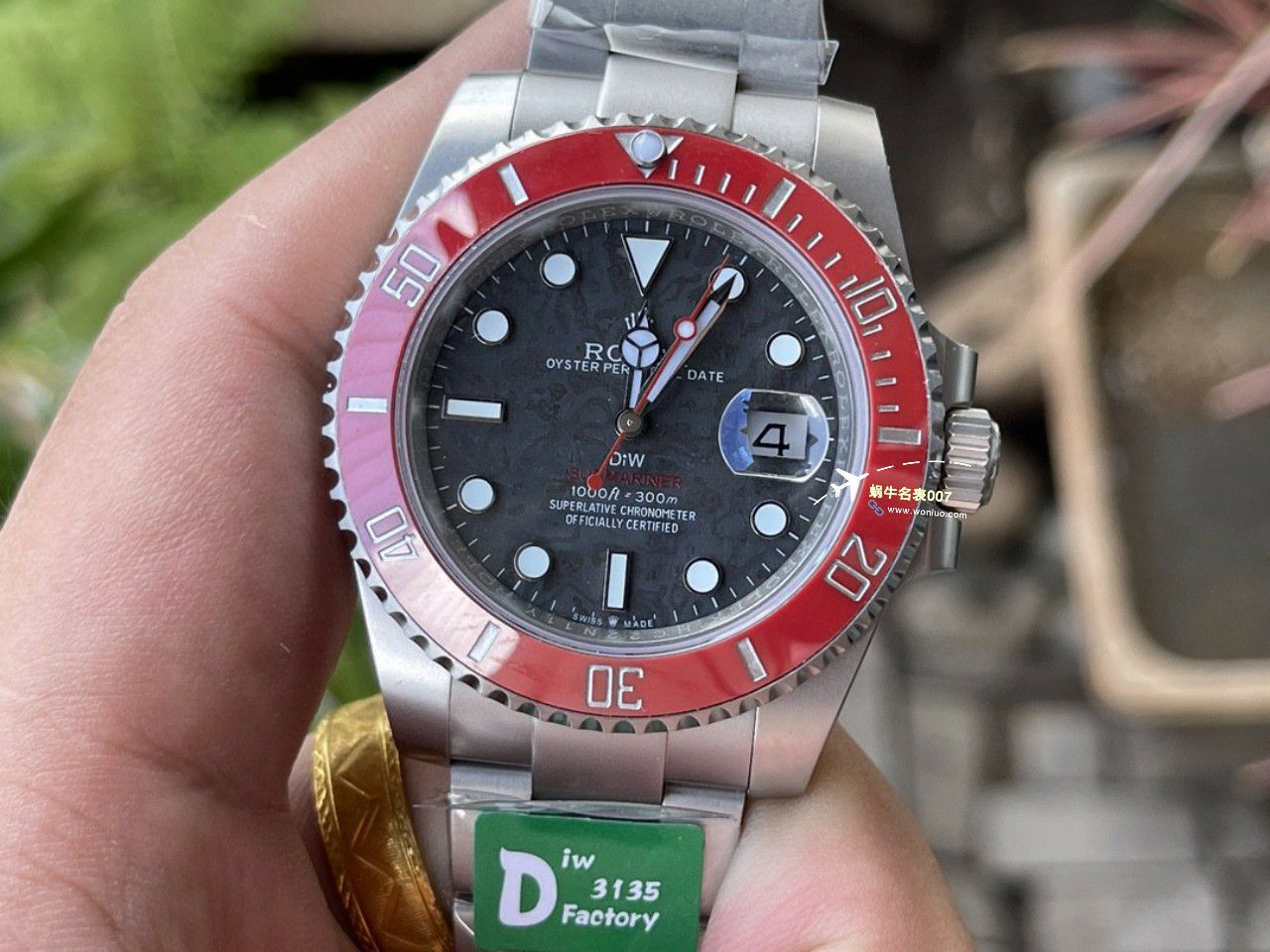 DIW Submariner PARAKEET 新品定制款劳力士SUB水鬼 / R791