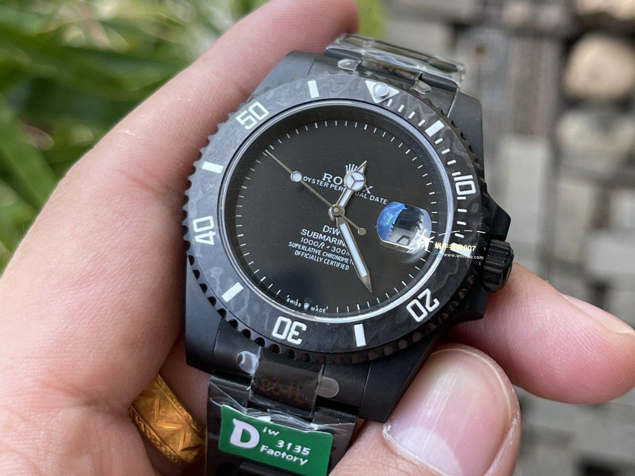 DIW Submariner PARAKEET 新品定制款劳力士SUB水鬼 / R791